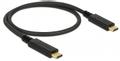 DELOCK USB 2.0 cable Type-C to Type-C 0.5 m 5 A E-Marker