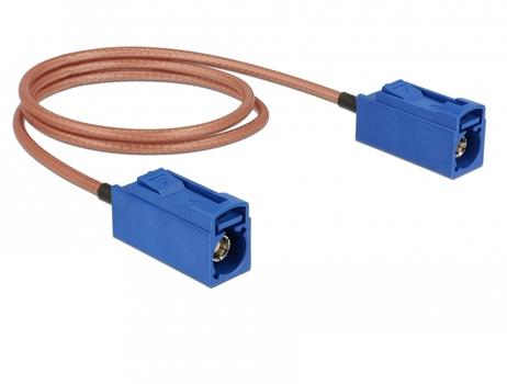DELOCK Antenna Cable FAKRA C jack > FAKRA C jack RG-316 50 cm (89667)