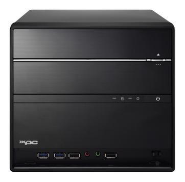 SHUTTLE XPC cube SH370R6V2 - mini-PC - ingen CPU - 0 GB - uten HDD (SH370R6V2)