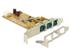 DELOCK PoweredUSB PCI Express Card > 3 x 12 V