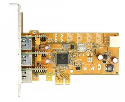 DELOCK PoweredUSB PCI Express Card > 3 x 12 V (89656)