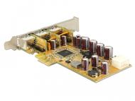 DELOCK PoweredUSB PCI Express Card > 1 x 24 V + 2 x 12 V (89655)