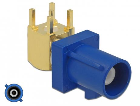 DELOCK FAKRA Z plug 90Â° PCB (89782)