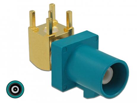 DELOCK FAKRA C plug 90Â° PCB (89774)