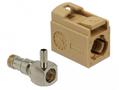 DELOCK FAKRA L jack 90Â° for crimping (89724)