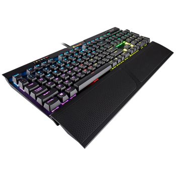 CORSAIR K70 RGB MK.2 Mechanical Gaming Keyboard Backlit RGB LED Cherry MX Red Nordic (CH-9109010-ND)