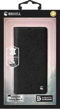 KRUSELL 61422 Krusell Taske Samsung Galaxy Note 9 Malmö 2 card FolioCase Black (61422)