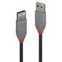 LINDY 0.2m USB 2.0 Type A Cable, Anthra Line