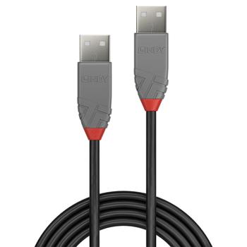 LINDY 0.5M Usb 2.0 Type A Cable,  (36691)