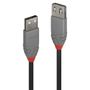 LINDY 0,2m USB 2.0 Type A Extension Cable, Anthra Line