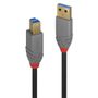 LINDY 05m USB 3.0 Typ A to B Cable Anthra Line Factory Sealed