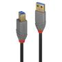 LINDY 1m USB 3.0 Typ A to B Cable Anthra Line Factory Sealed