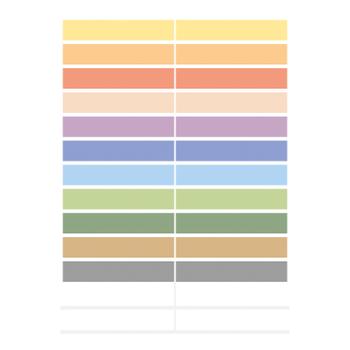 HERMA Stiftetiketten bunt 60St. (15238)