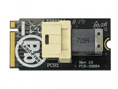 DELOCK Adap. Key M>SFF-8643 NVMe - horizontal
