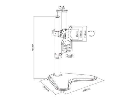 EQUIP 13"-32" Articulating Monitor  (650122)