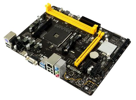 BIOSTAR Motherboard Amd A320 Socket  (A320MH)