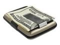 ÖGON Stockholm Money Clip Alu credit card holder Dark Grey