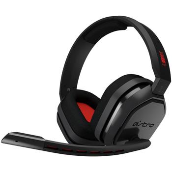LOGITECH ASTRO A10 Headset for PC - GREY/RED - WW (939-001530)
