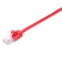 V7 CAT6 ETHERNET RED UTP 3M RJ45 100 COPPER SNAGLESS CABL