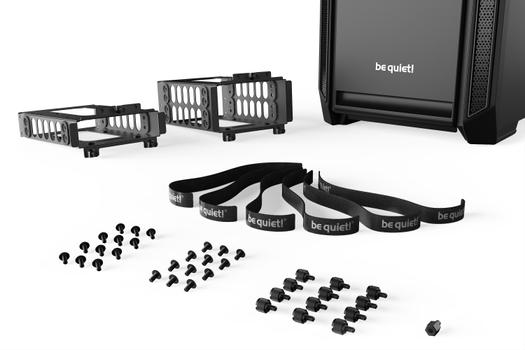 be quiet! Silent Base 601 Window Black, E-ATX, 2x 140mm (BGW26)