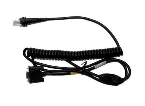 HONEYWELL Hyperion cable RS232C (+/-12V signals), black, DB9 Female, 3m, coiled, 5V external power with option (CBL-120-300-C00)