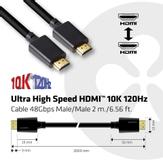 Club 3D CAC-1372 - HDMI-kabel - 2 m (CAC-1372)