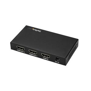 STARTECH 2 Port HDMI Splitter - 4K 60Hz - 1x2 Way HDMI 2.0 Splitter - video/ audio splitter - 2 ports (ST122HD202)