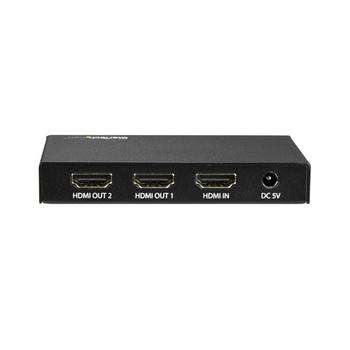 STARTECH 2 PORT 4K HDMI SPLITTER 1X2 WAY HDMI 2.0 SPLITTER CABL (ST122HD202)