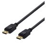 DELTACO DisplayPort cable, 5m, 4K UHD, DP 1.2, black
