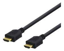 DELTACO HDMI with Ethernet cable 15m Black