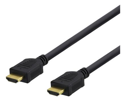 Deltaco HDMI 2.0-kabel 5m 4K@60Hz (HDMI-1050D)