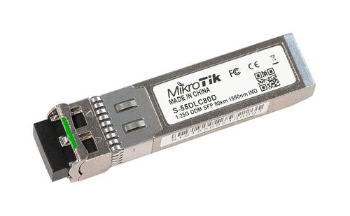 MIKROTIK SFP (mini-GBIC) transceiver modul Indstiksmodul (S-55DLC80D)