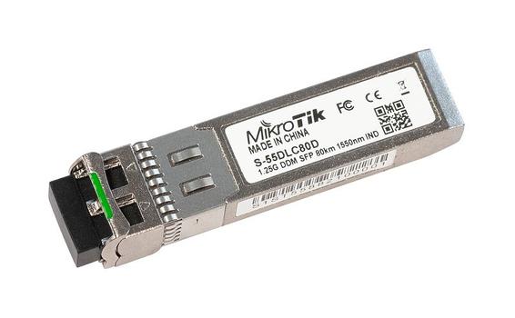 MIKROTIK SFP module 1.25G SM 80km (S-55DLC80D)