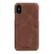 KRUSELL SUNNE COVER IPHONE X VINTAGE COGNAC