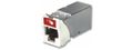 SIEMON ZMAX Outlet Cat.6A T568A/B,Toolless,White,Shielded
