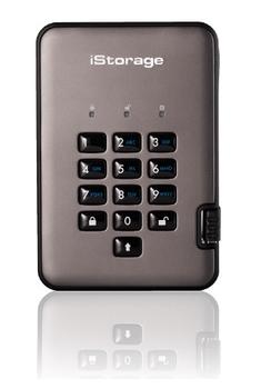 IStorage Diskashur2 SSD 256-BIT 1TB USB-A Sort (IS-DA2-256-SSD-1000-)