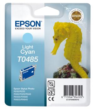EPSON Blæk Ljus Cyan STYLUS Foto R300/ RX300/ 50 (C13T04854010)