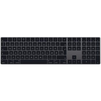 APPLE Magic Keyboard With Numeric Dansk Grå, Sort (MRMH2DK/A)
