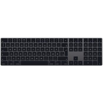 APPLE MAGIC KB WITH NUMERIC KEYPAD DANISH - SPACE GREY MIN QTY 5]]  DK PERP (MRMH2DK/A)