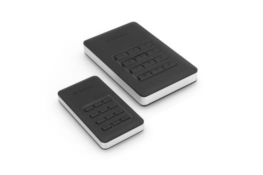 Verbatim Store 'n' Go Secure Portable HDD with Keypad Access - harddisk - 2 TB - USB 3.1 Gen 1 (53403)