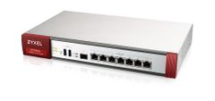 ZYXEL rec. for up to 100 users 7 freely configurable ports + 1xSFP 2xUSB 2.600 Mbps Throughput 1.000Mbps UTM Sandboxing optional
