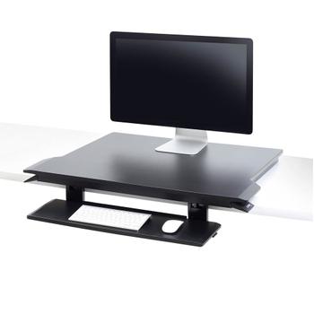 ERGOTRON WORKFIT-TX W/ DROPDOWN KB TRAY PVC BLACK CRTS (33-467-921)