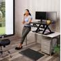 ERGOTRON WORKFIT-TX W/ DROPDOWN KB TRAY PVC BLACK CRTS (33-467-921)