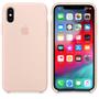 APPLE Silicone Case for iPhone XS - Pink Sand (MTF82ZM/A)
