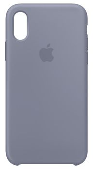 APPLE Silikondeksel XS, Lavendel Grå Deksel til iPhone XS (MTFC2ZM/A)