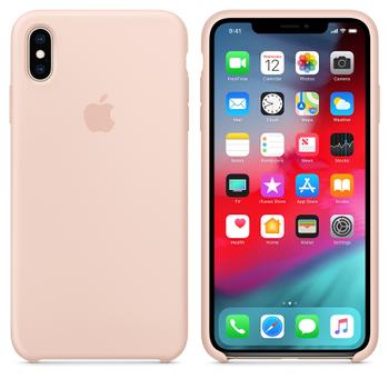 APPLE IPHONE XS MAX SILICONE CASE PINK SAND (MTFD2ZM/A)