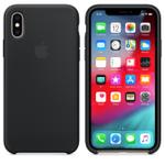 APPLE IPHONE XS SILICONE CASE BLACK . (MRW72ZM/A)