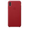 APPLE IPHONE XS MAX LEATHER CASE (PRODUCT)RED (MRWQ2ZM/A)