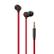APPLE URBEATS3 EARPHONES 3.5MM PLUG DECADE COLL DEFIANT BLACK-RED IN CONS