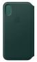 APPLE IPHONE XS LEATHER FOLIO FOREST GREEN ACCS